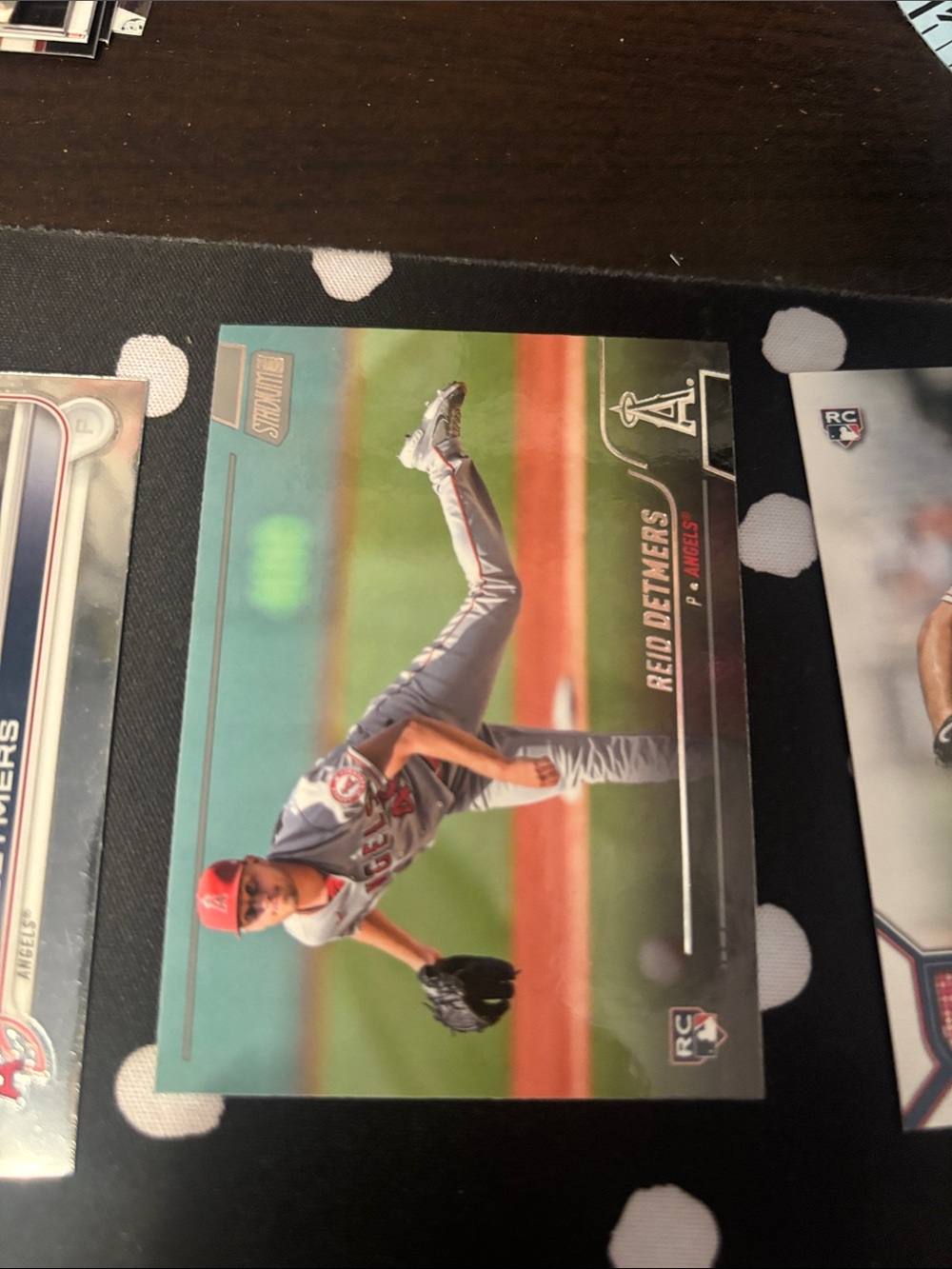MLB Los Angeles Angels Baseball Card - Red Team Design - Picture 9 of 11